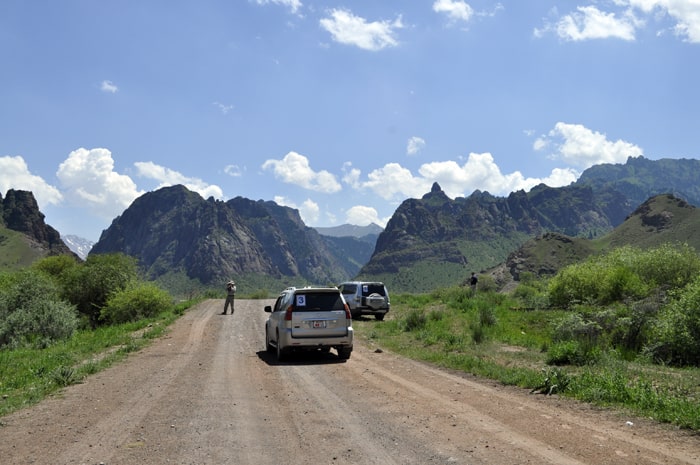 green mountain, Kyrgyzstan tours.